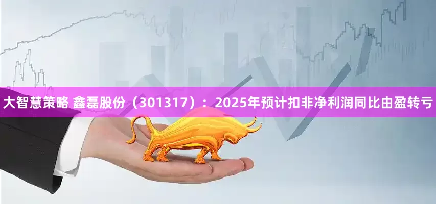 大智慧策略 鑫磊股份（301317）：2025年预计扣非净利润同比由盈转亏